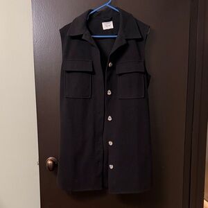 Kismet Black Garment with Label Detail